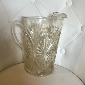 Crystal pitcher